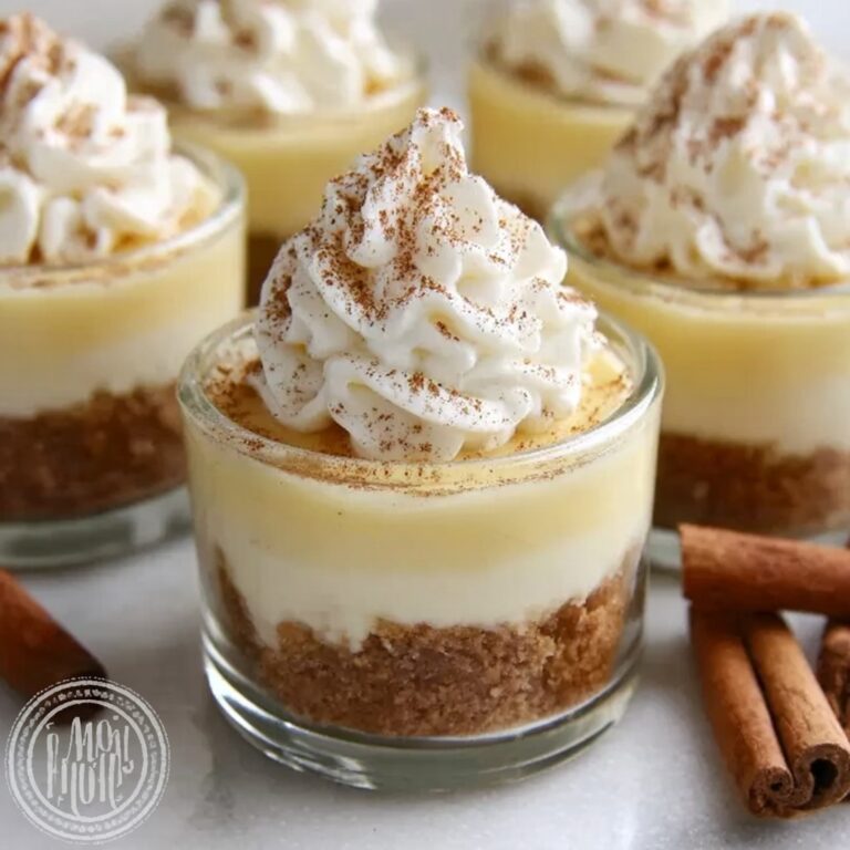 Eggnog Mousse Cups Recipe