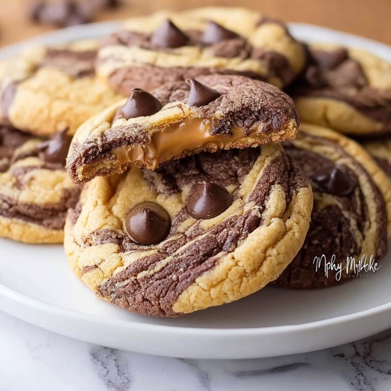 Peanut Butter Brownie Swirl Cookies Recipe