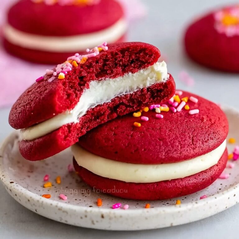 Red Velvet Whoopie Pies Recipe