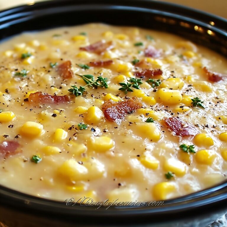 Slow Cooker Amish Corn Chowder Recipe