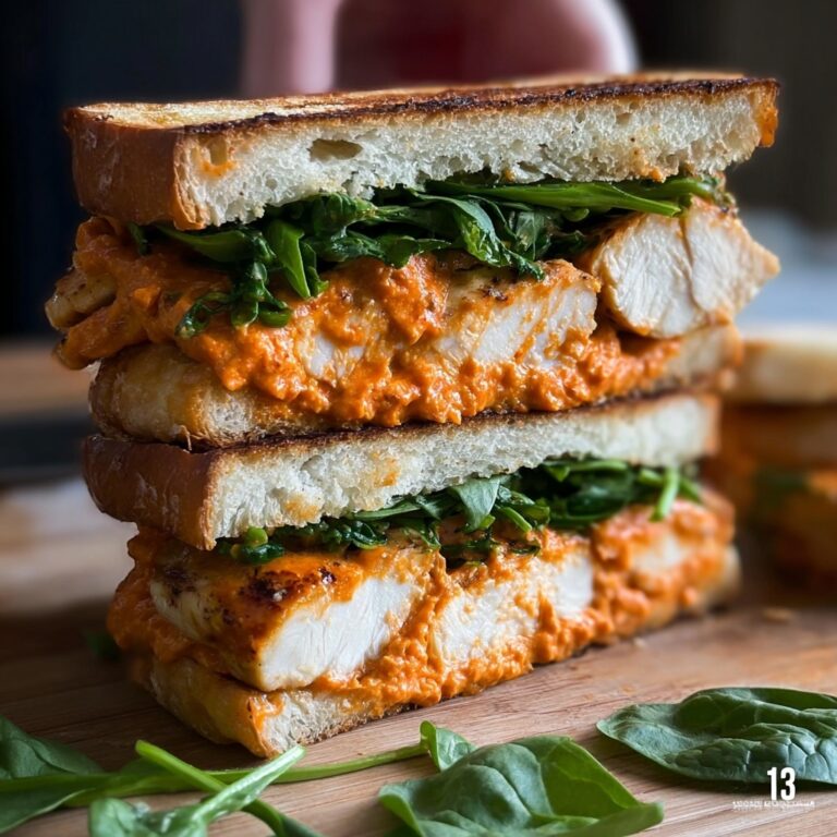 Crunchy Chicken Romesco Sandwich for Ultimate Summer Flavor Recipe