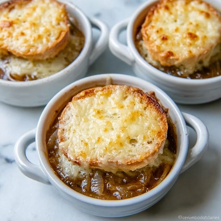 Rich and Simple French Onion Soup Recipe