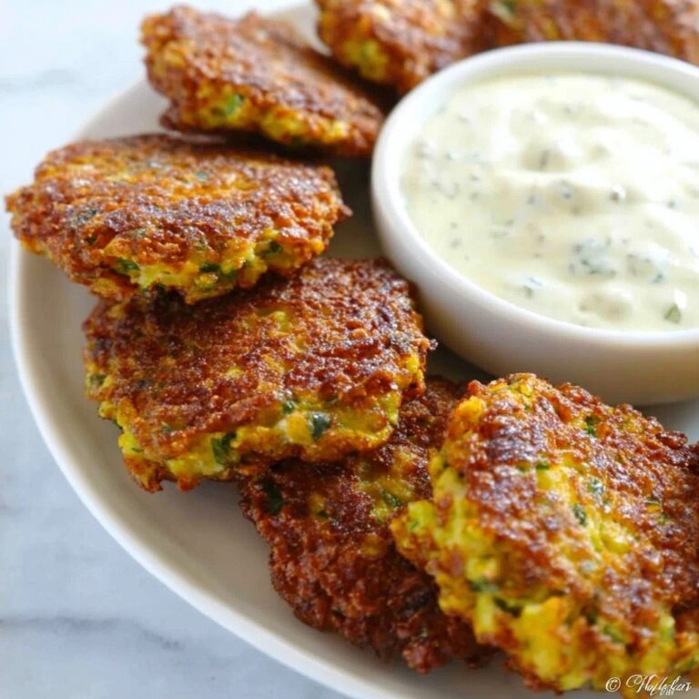 Crispy Zucchini Fritters Recipe