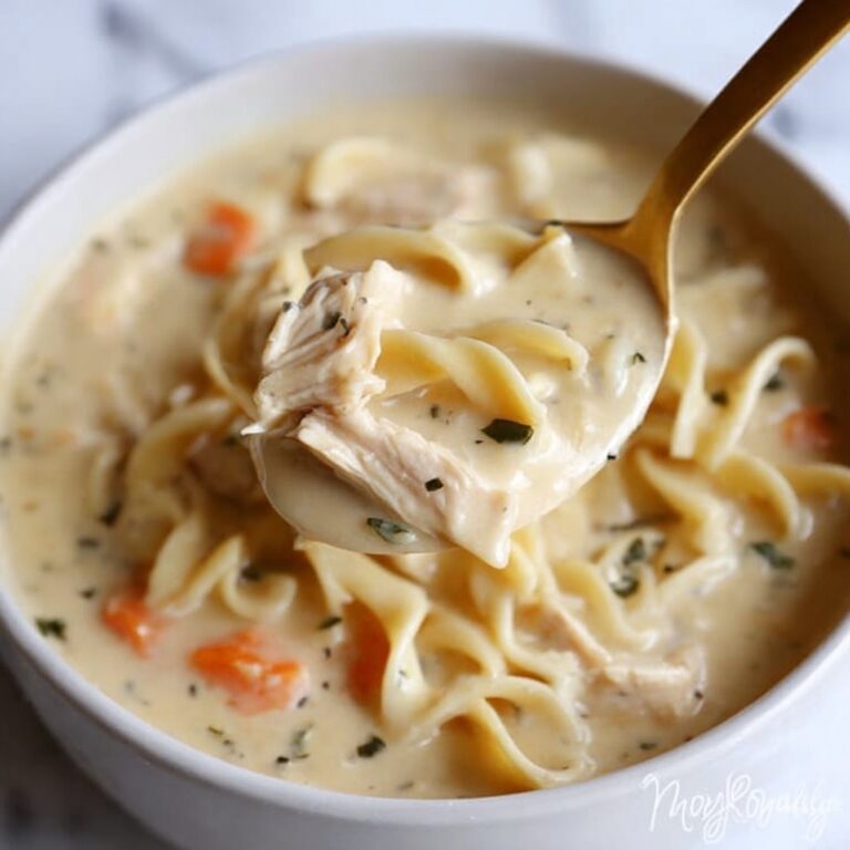 Creamy Chicken Alfredo Soup Recipe