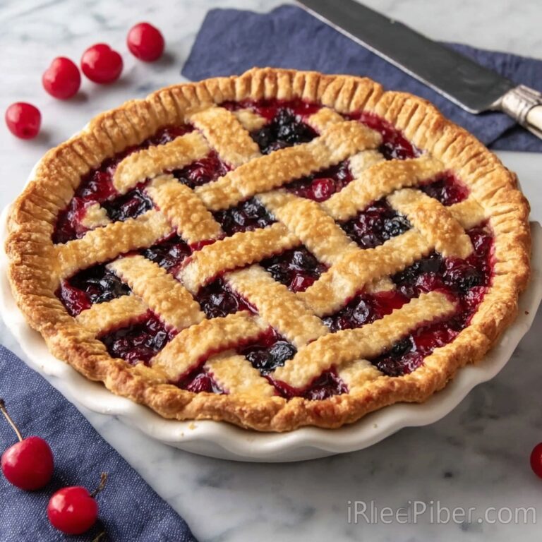 Triple Berry Pie Recipe