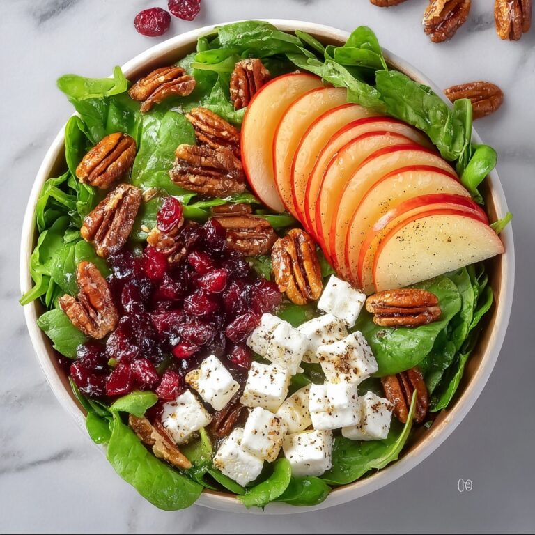 Christmas Salad with Cranberries, Pecans, and Goat Cheese Recipe