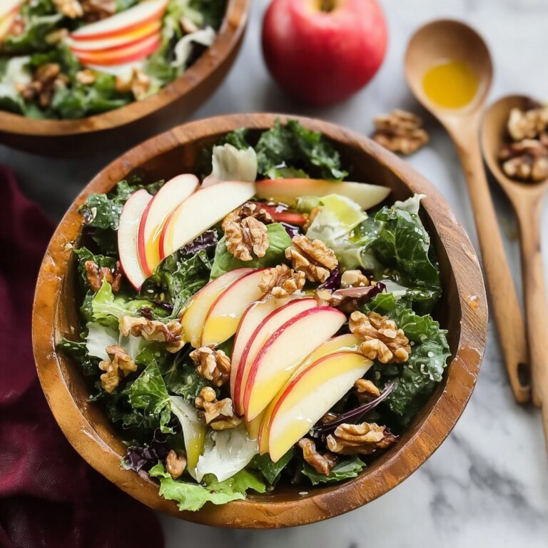 Apple Walnut Salad with Cranberries and Feta Recipe
