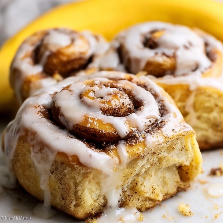 Banana Bread Cinnamon Rolls Recipe