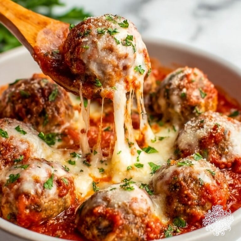 Cheesy Chicken Parmesan Meatballs Recipe
