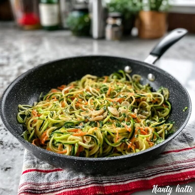 Zucchini Noodle Stir Fry Recipe
