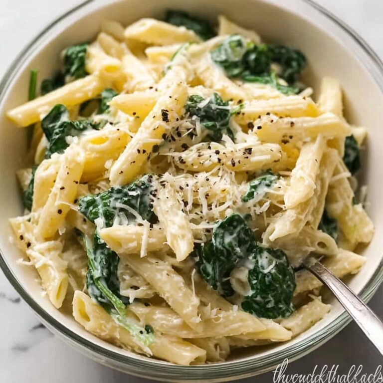 Pasta with Spinach Recipe