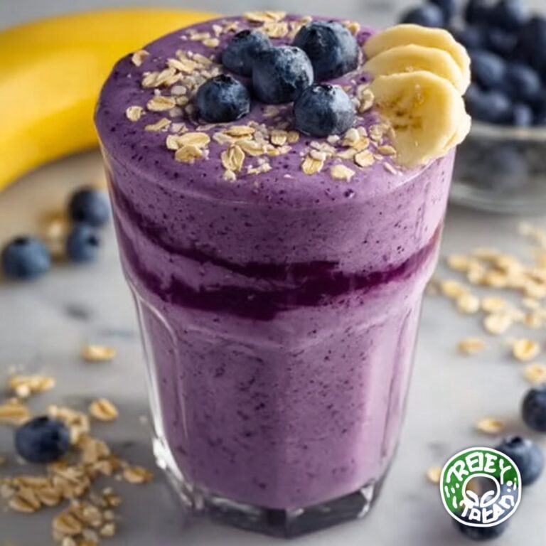 Banana Blueberry Smoothie – A Sweet, Creamy, and Nutritious Breakfast or Snack Recipe