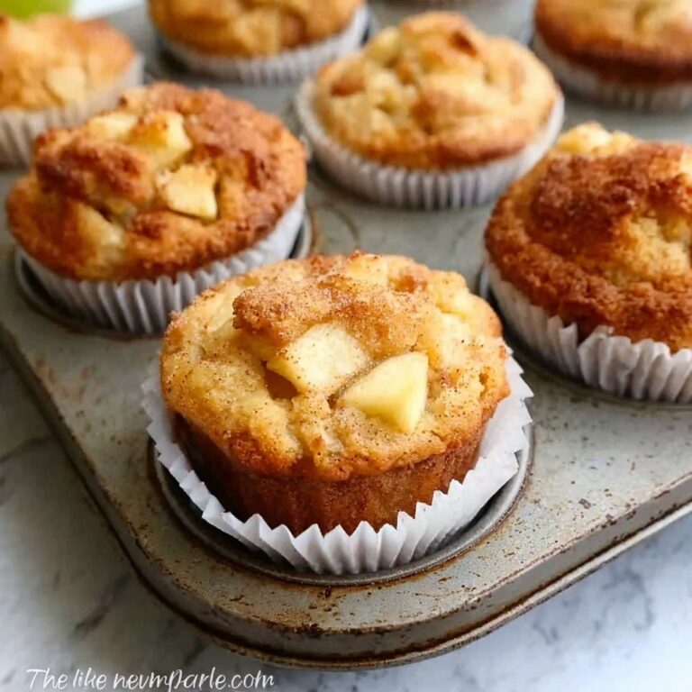 Easy Apple Sour Cream Muffins Recipe