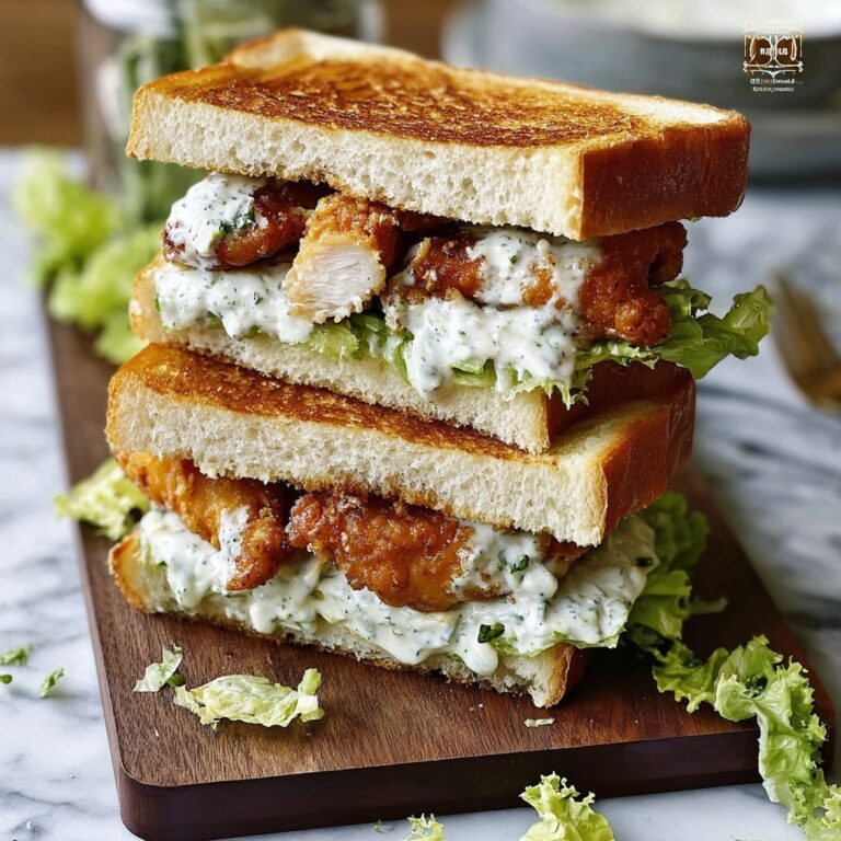 Crispy Chicken Caesar Sandwiches That Beat Fast Food Anytime Recipe