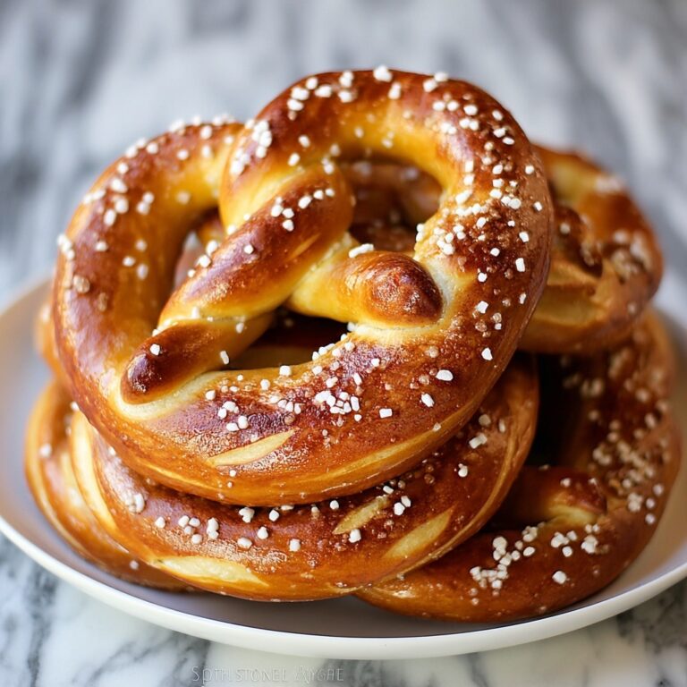 Homemade Soft Pretzels Recipe