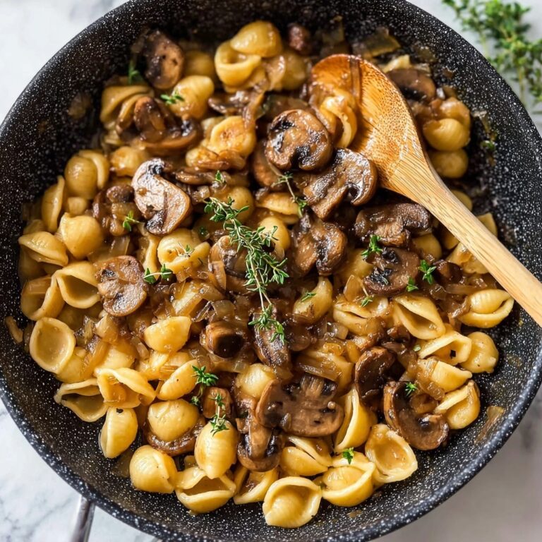 One Pot French Onion Pasta Recipe