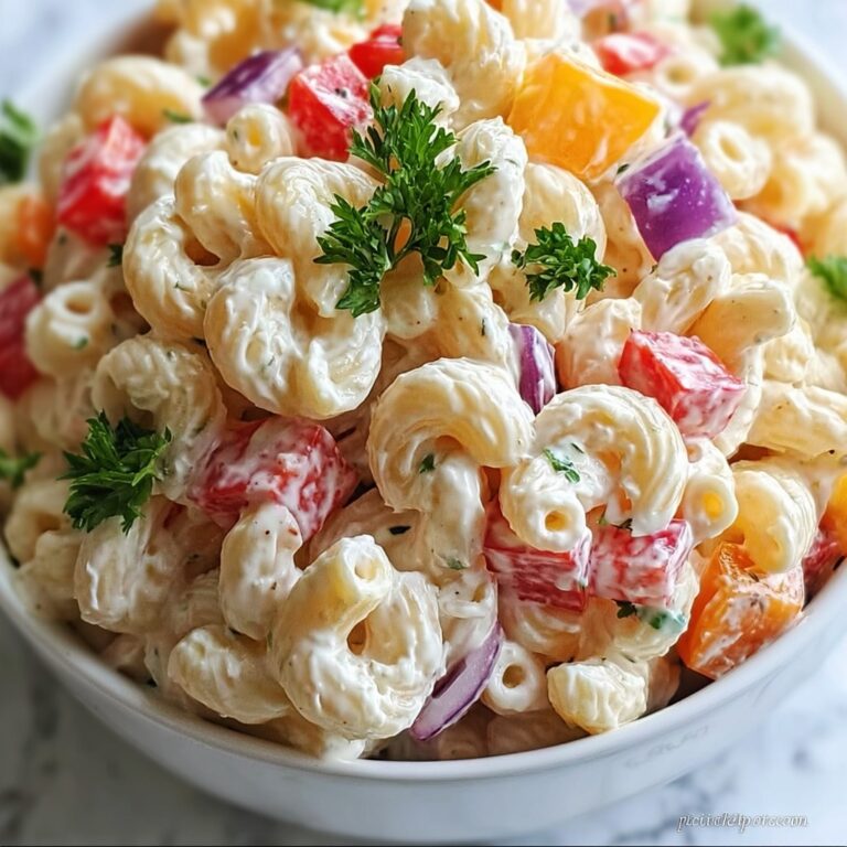 Tangy Italian Macaroni Salad That Steals the Show Every Time Recipe