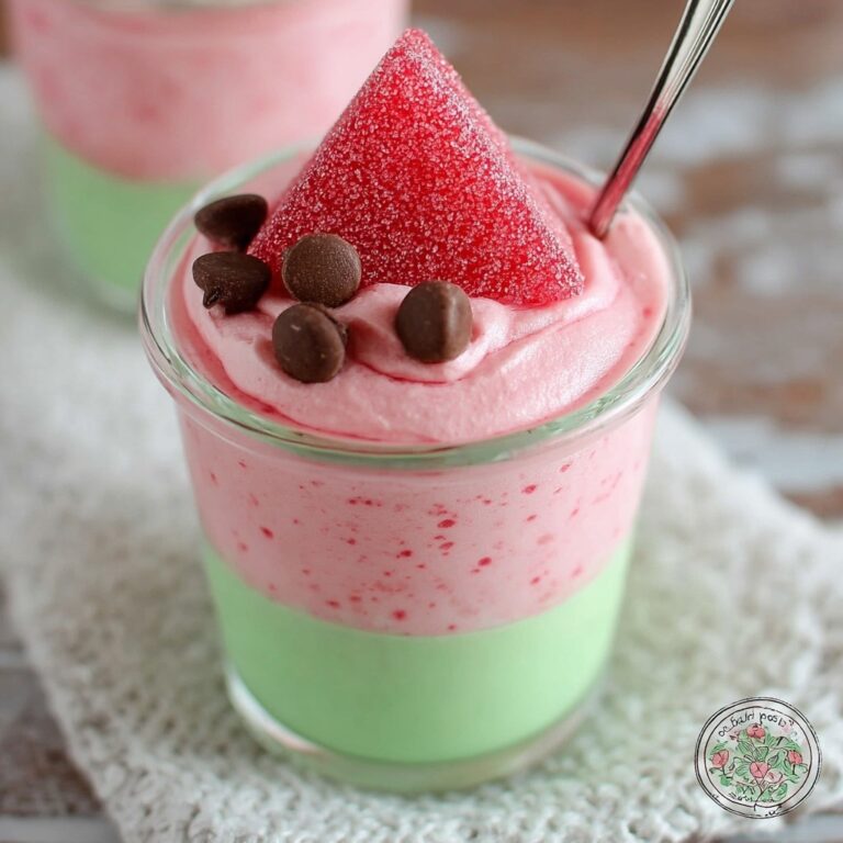 Watermelon Pudding Cups: A Refreshing Summer Treat Recipe
