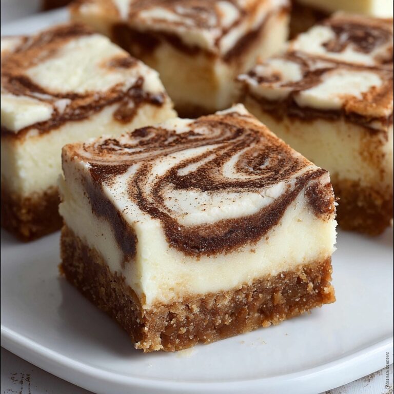 Blender Cinnamon Roll Cheesecake Bars Recipe