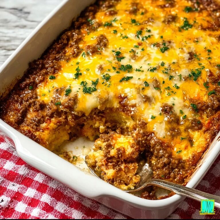 Keto Cheeseburger Casserole Recipe