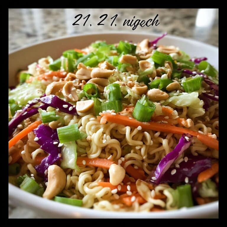Crunchy Ramen Noodle Salad Recipe