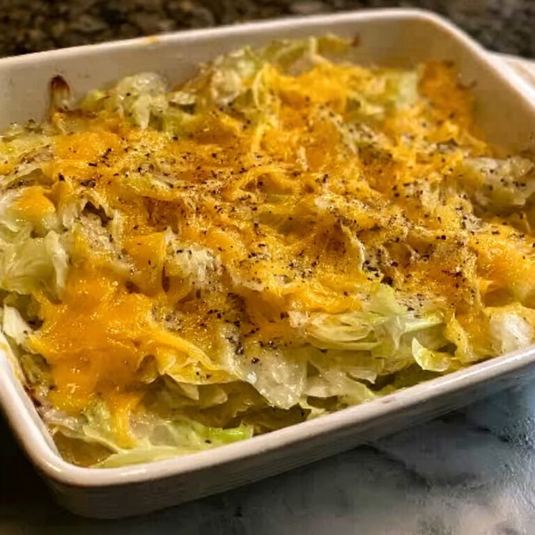 Cheesy Cabbage Casserole Recipe