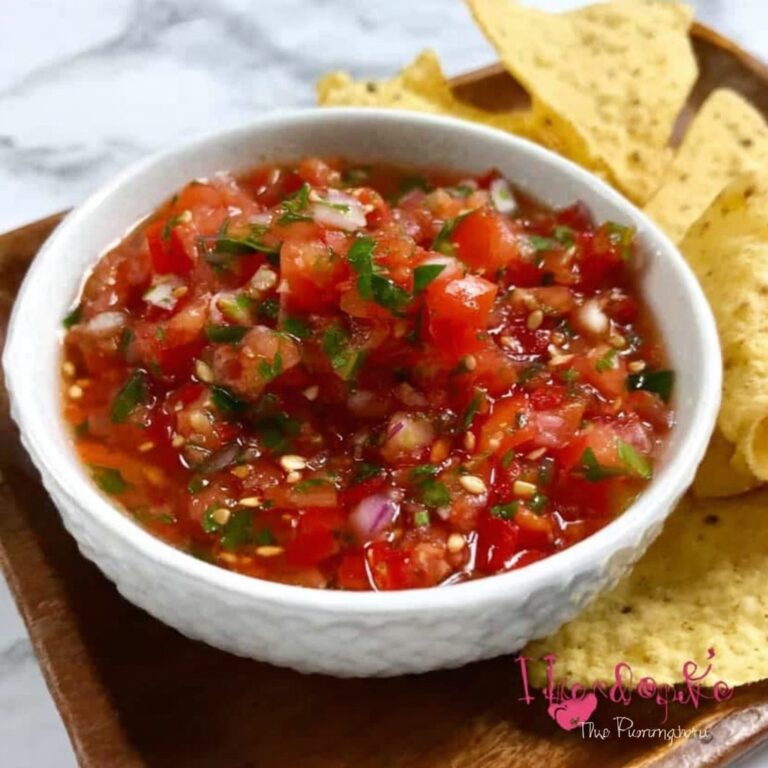 Classic Pico de Gallo Recipe