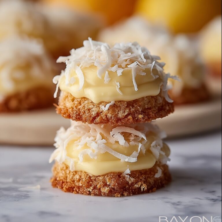 Lemon Coconut Cheesecake Cookies Recipe