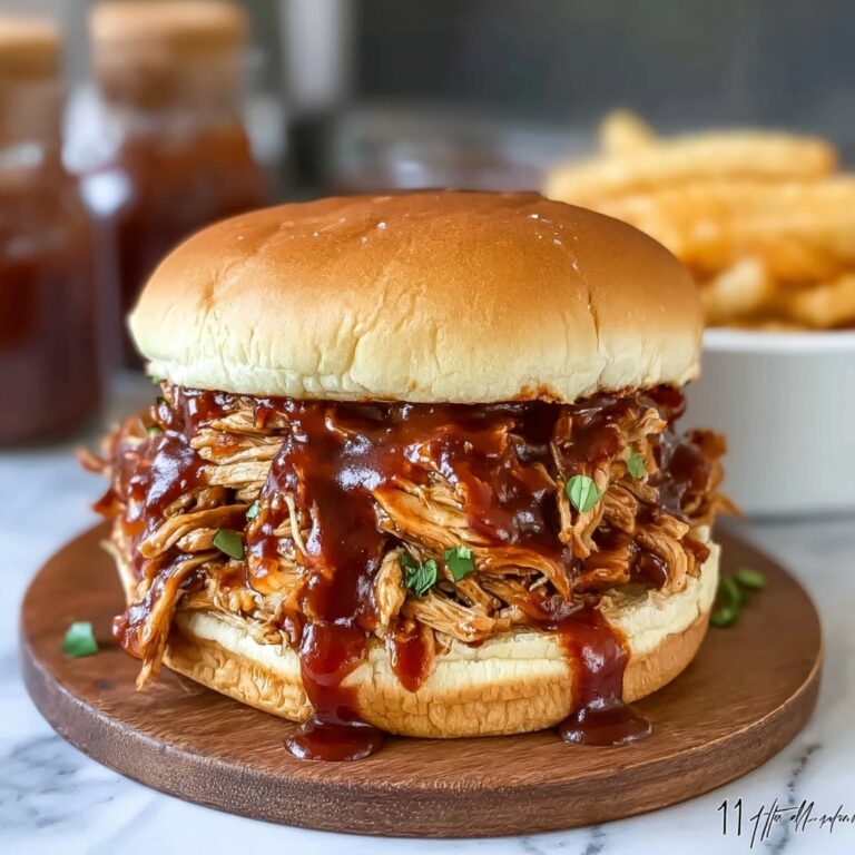 Slow Cooker Pulled BBQ Chicken Recipe